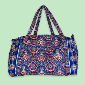 NWOT Mary Maxim Quilted Duffle Bag